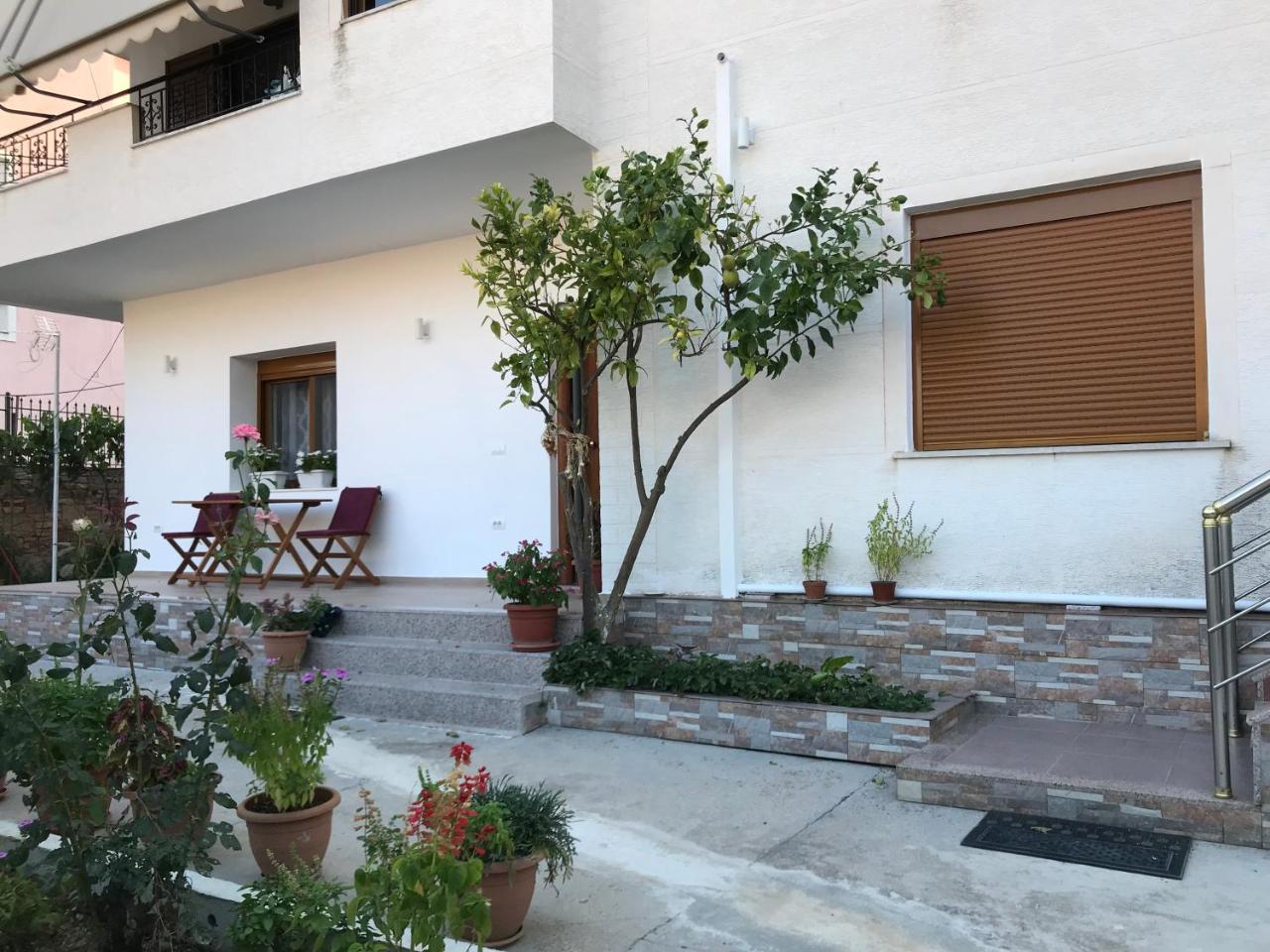 Vila Alikaj Apartment Sarande Bagian luar foto